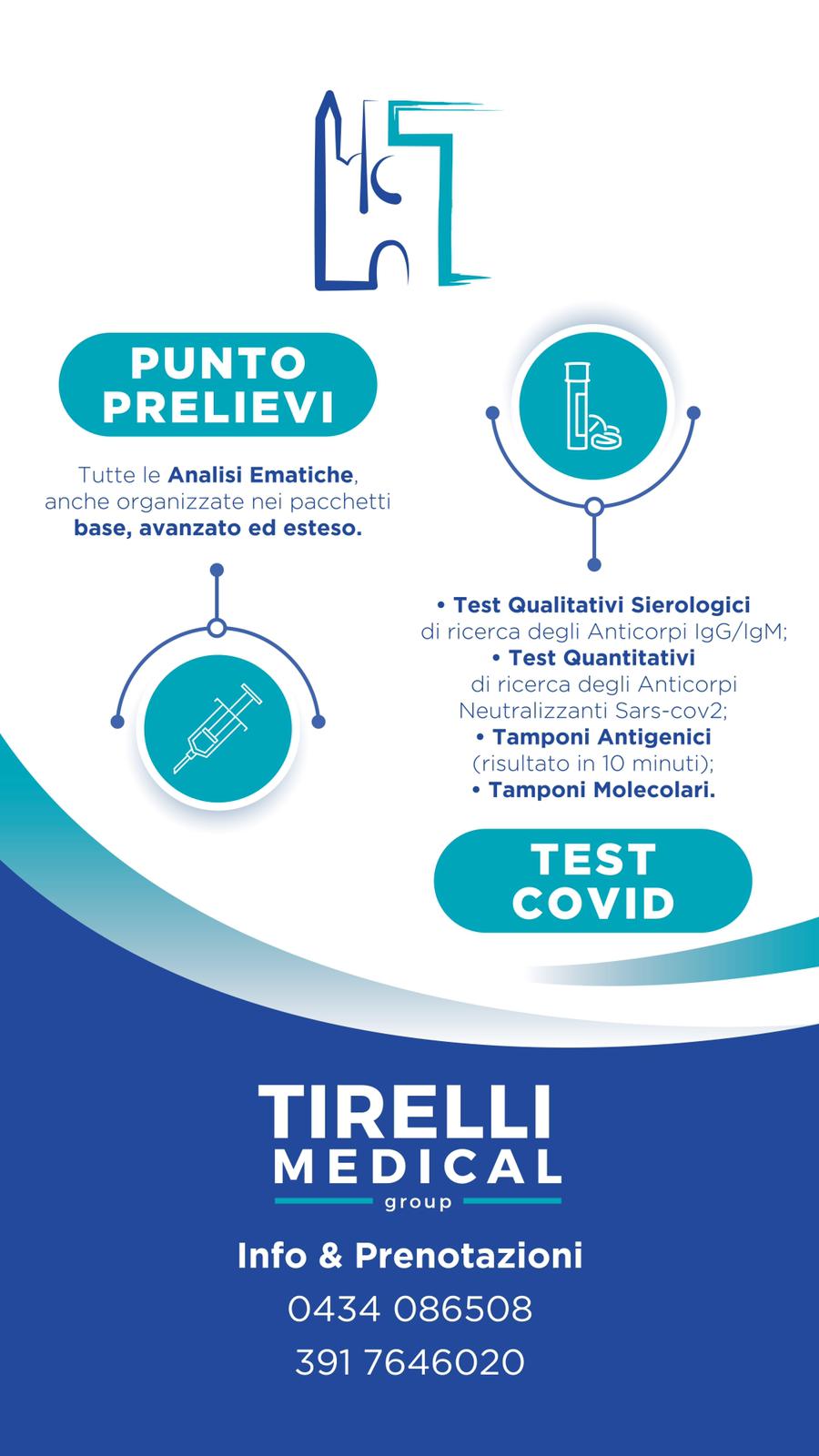 Punto Prelievi | Tirelli medical Group